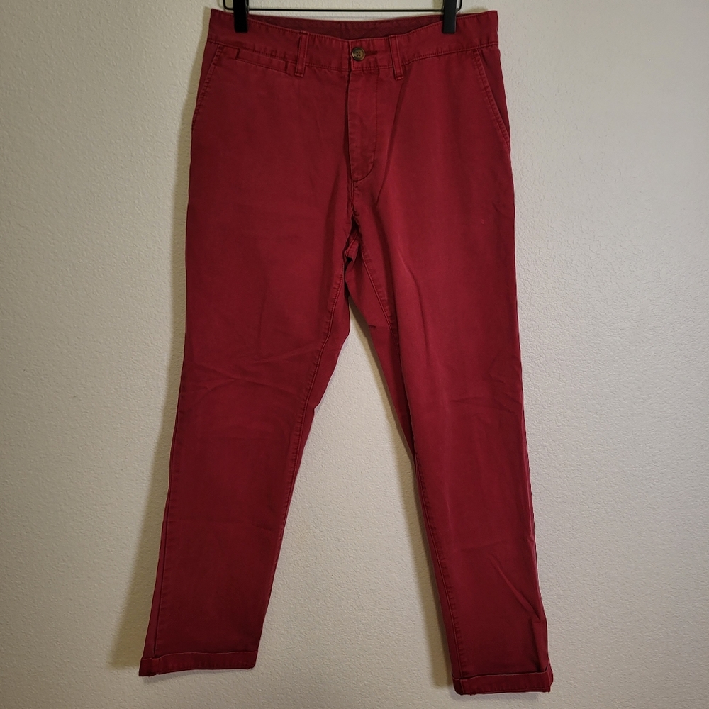 The Fresh Brand Cherry Red Jeans size 30x32